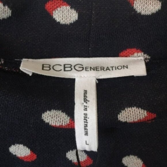 BCBGeneration Double Dot Cutout Sleeve Blouse - Picture 4 of 8